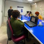 Reunião realizada no LABFOR, onde foi debatido o texto "Procedimentos em exumações para investigação de vínculo genético" dos autores João Arnaldo Damião Melki, Carmen Cinira Santos Martin e Aguinaldo Luiz Simões. (25/03/24)